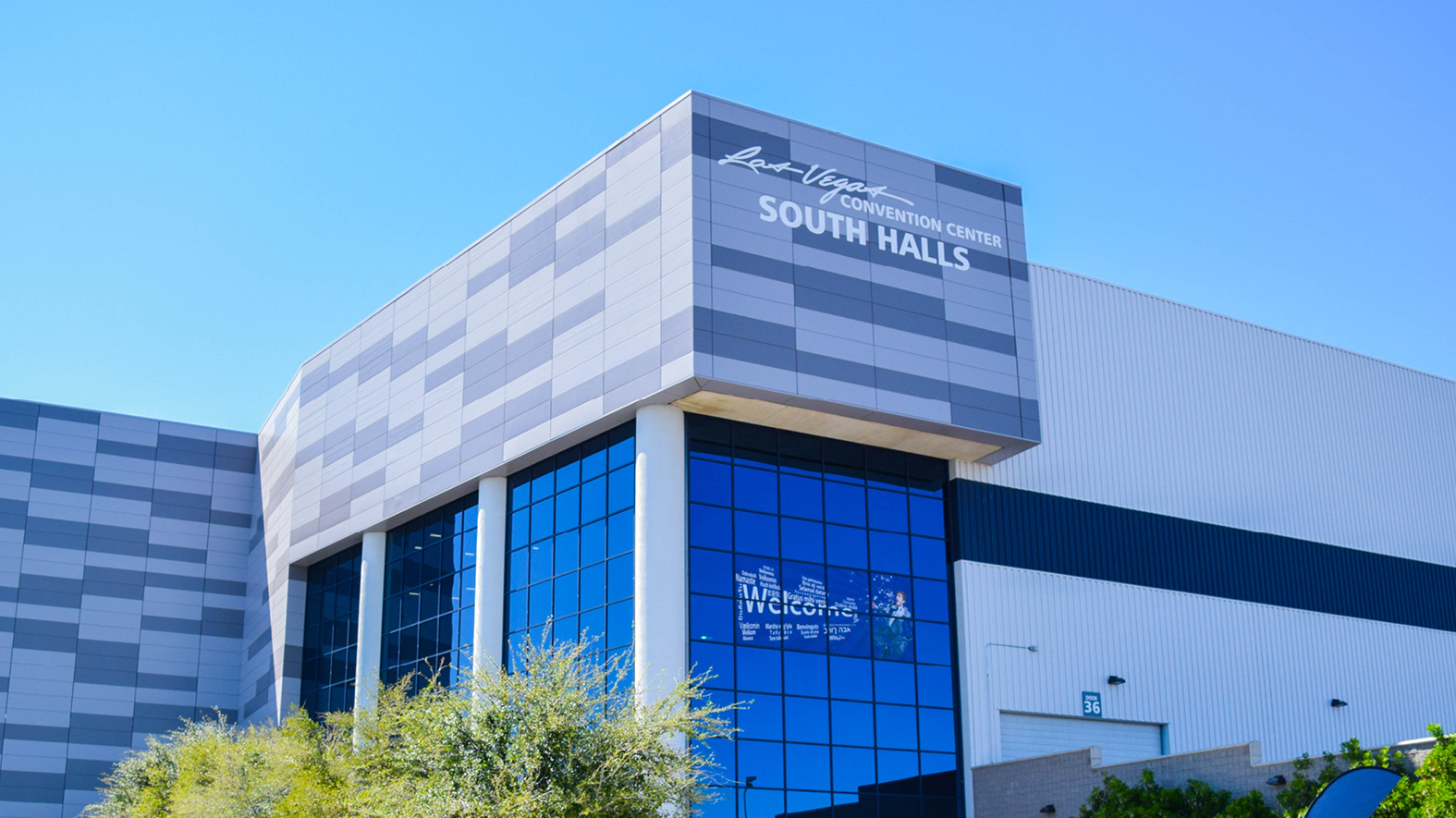 A photo of the Las Vegas Convention Center's South Hall