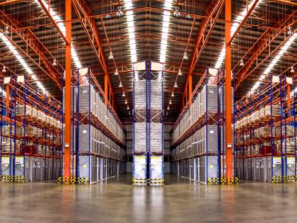 Photo of warehouse facility