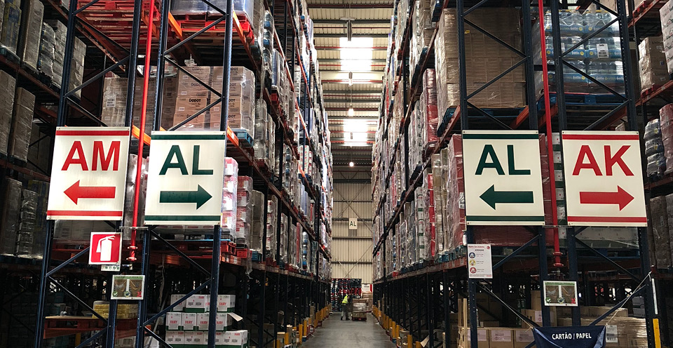 Inside Sonae MC food retailer distribution facility in Portugal, after build-to-suit expansion and solar panel installation financed by W. P. Carey (NYSE: WPC) Asset Management team