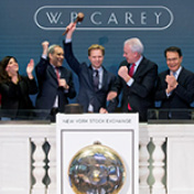W. P. Carey celebrates 45 years in business and 20 years as a publicly traded company on the New York Stock Exchange (NYSE)