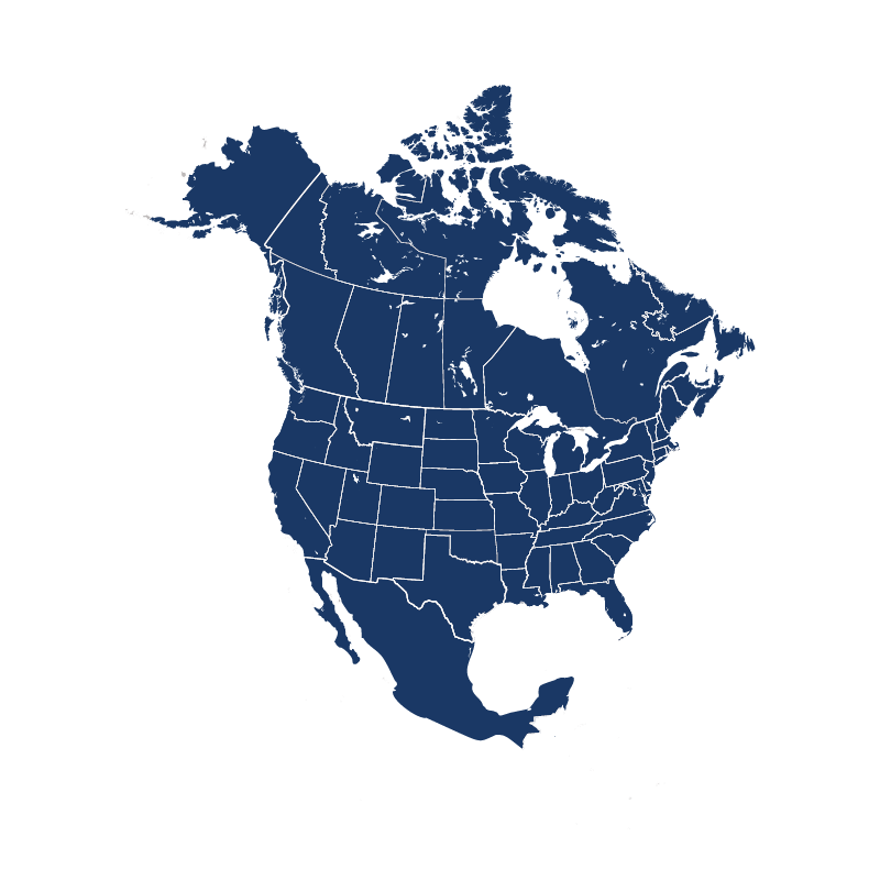 W. P. Carey (WPC) Investment Team North America Region Map