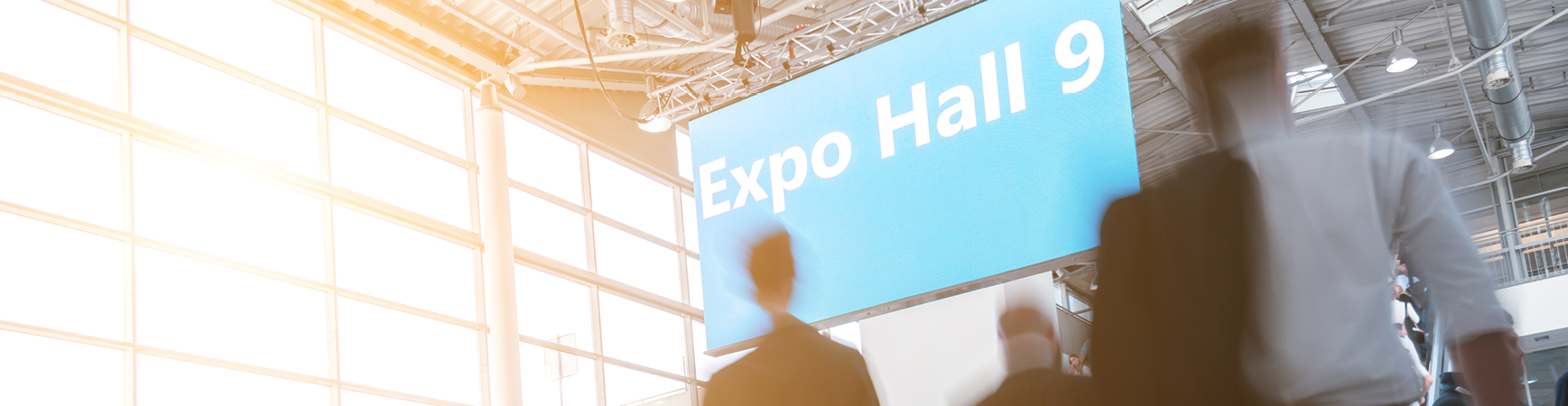 Photo of people in Expo hall