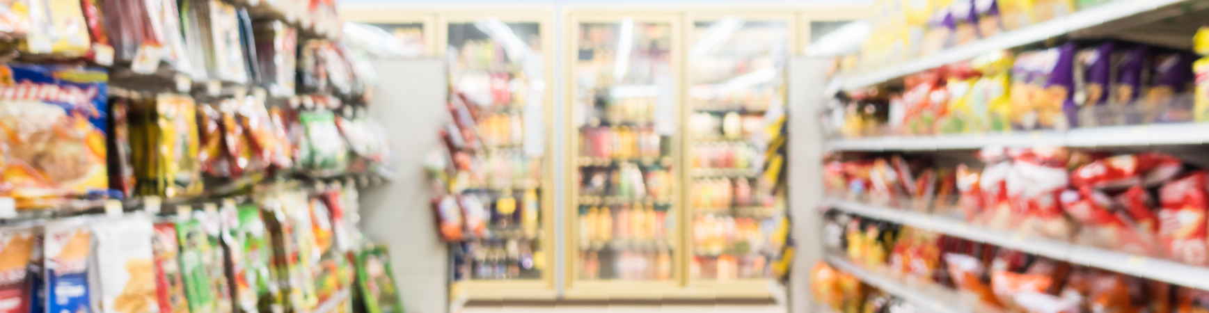 Photo of grocery aisle