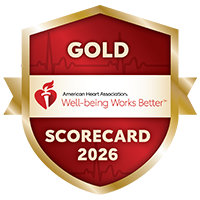 American Heart Association Well Being Works Better (TM) Scorecard Gold 2026