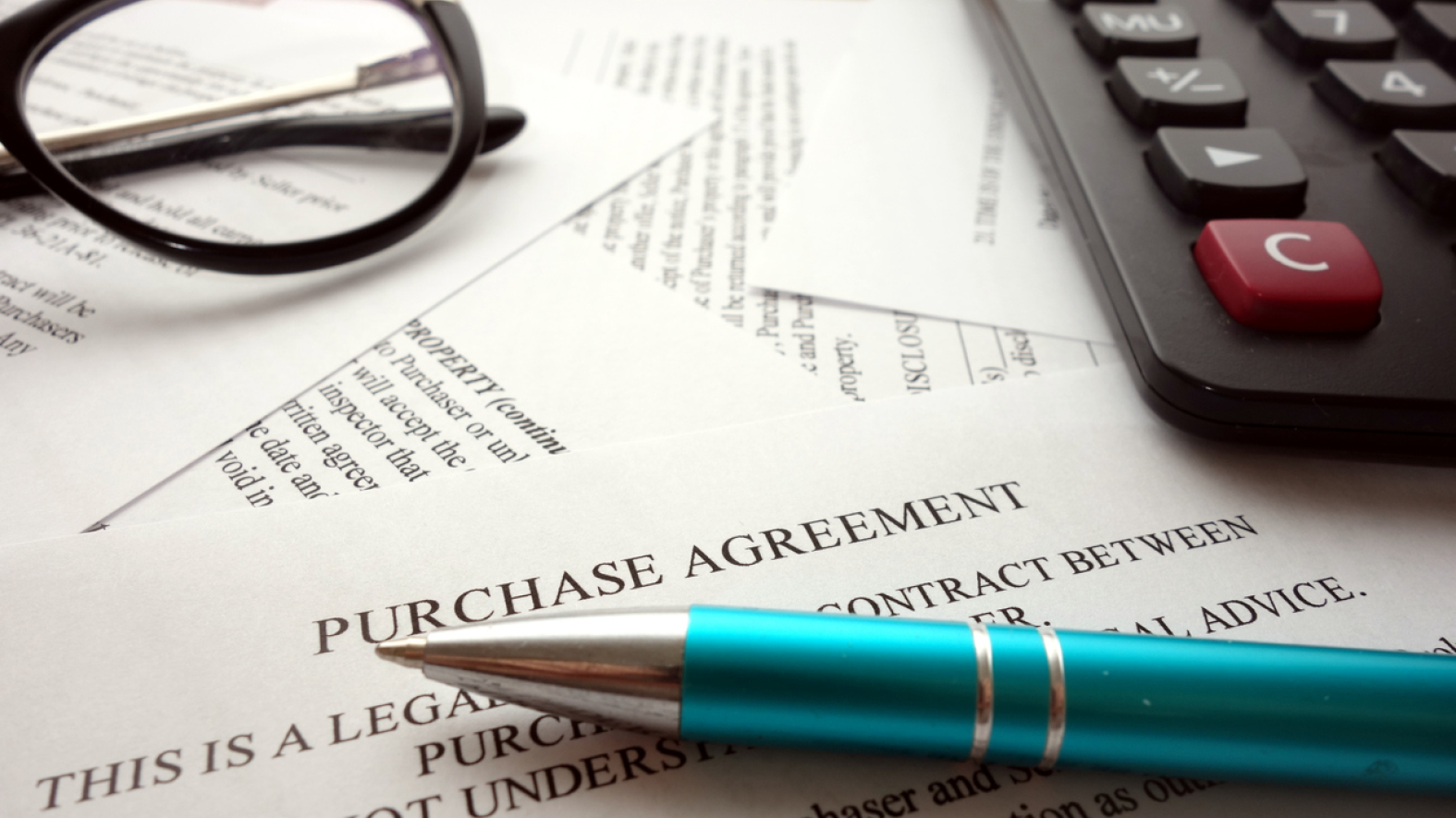 A purchase agreement for a sale-leaseback agreement.
