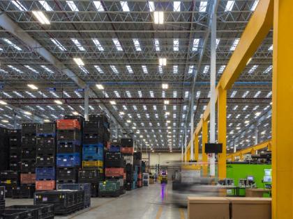 Interior of a retail warehouse