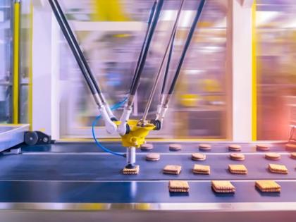 Food production machine for cookies