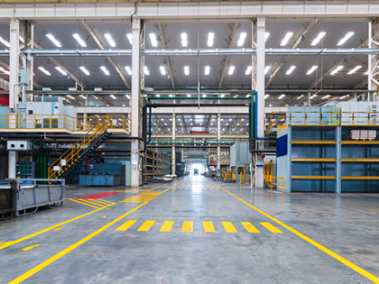 The interior of W. P. Carey owned facility