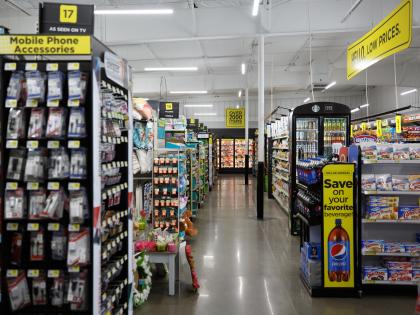 Photo of Dollar General store interior