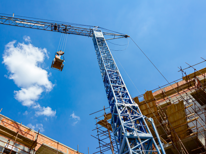 Photo of construction site