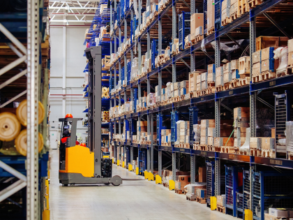 Photo of warehouse interior