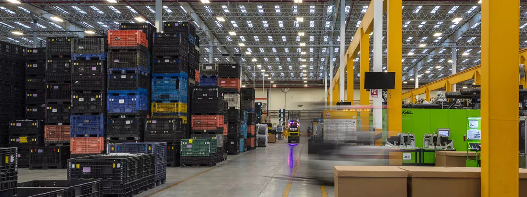 Interior of a retail warehouse