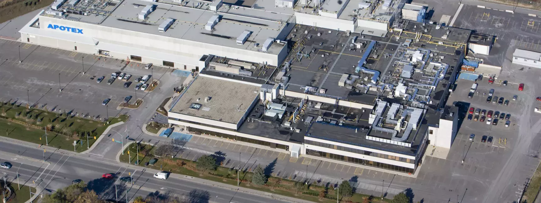 External of a building owned by W. P. Carey, leased to Apotex.