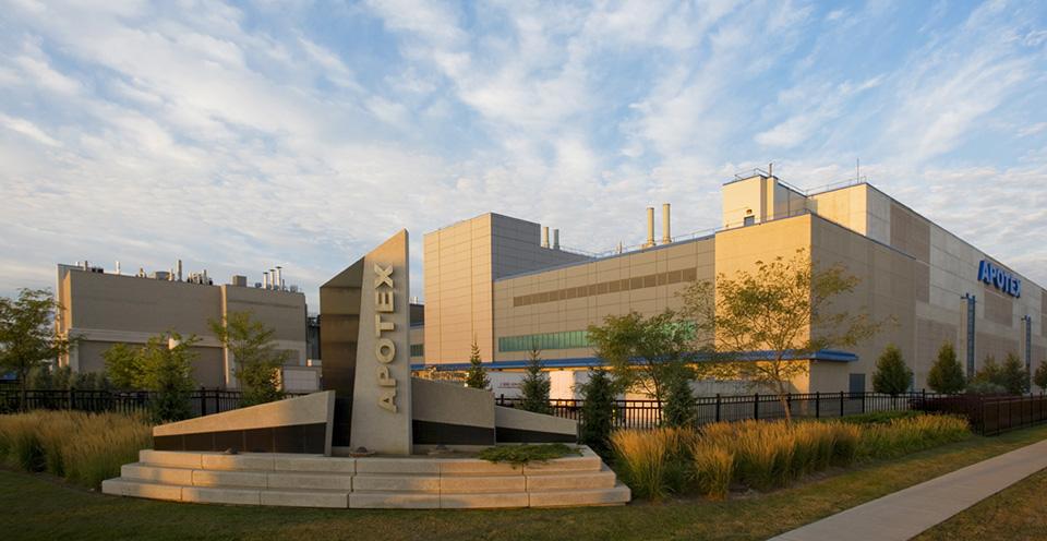 Outside of Apotex Pharmaceutical manufacturing facility in Toronto, Canada, after completing a sale-leaseback with W. P. Carey (WPC)